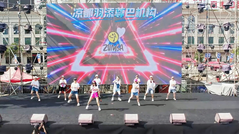 oysAA, 活动现场, 会有健身教